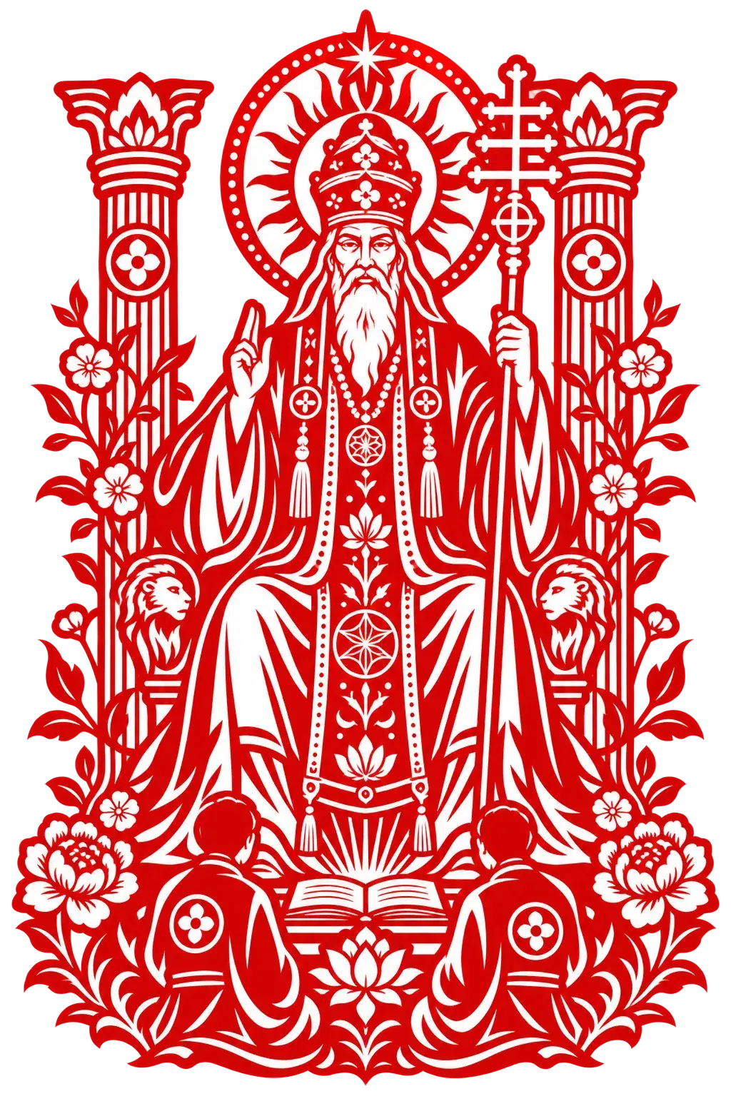 2021 — The Hierophant symbolic reading