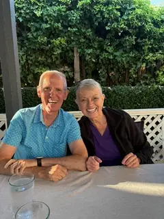 Betty Lue and Robert at Hidden Valley Lake in 2026