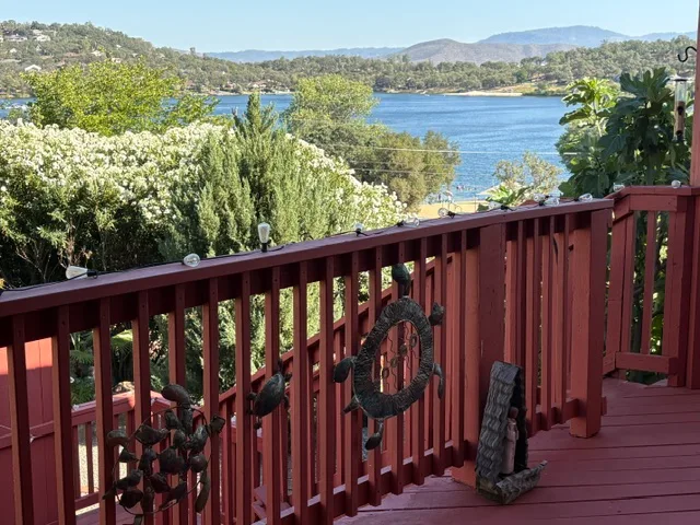 The garden side of the Reunion Lake House at Hidden Valley Lake in 2026