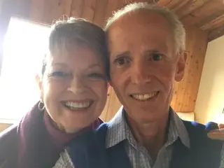 Betty Lue and Robert in Middletown in 2017