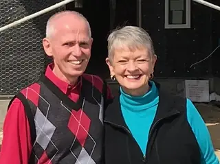 Betty Lue and Robert in Middletown in 2019
