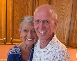 Betty Lue and Robert in Pleasant Hill in 2025